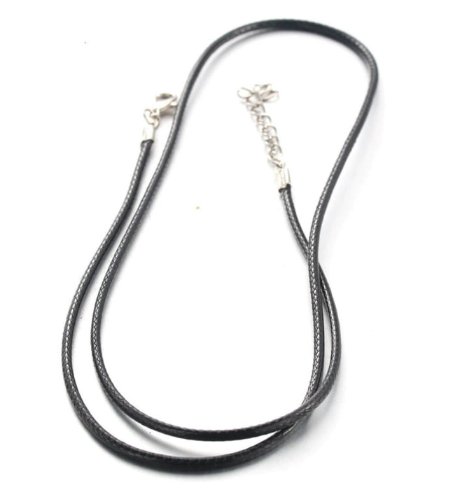 Black thread Necklace 65cm