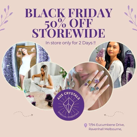 In Store Only - BLACK FRIDAY SALE - 50% OFF Storewide.