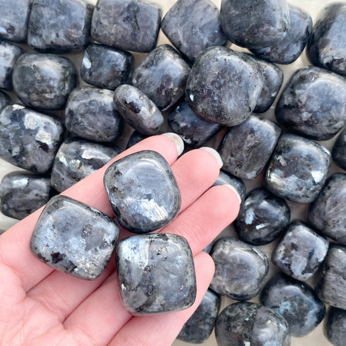 Larvikite Tumbled Stones