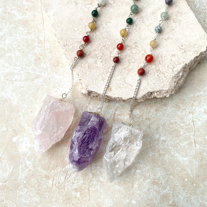 Raw Chakra Pendulum - Buy One Get One Free - BOGO