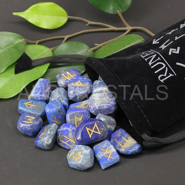 Lapis Lazuli Runes Set