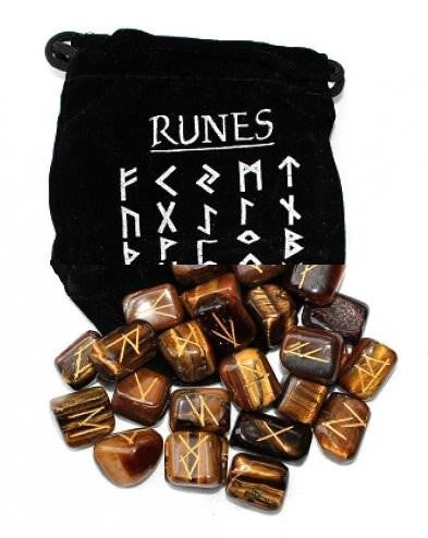 Tigers Eye Runes Set