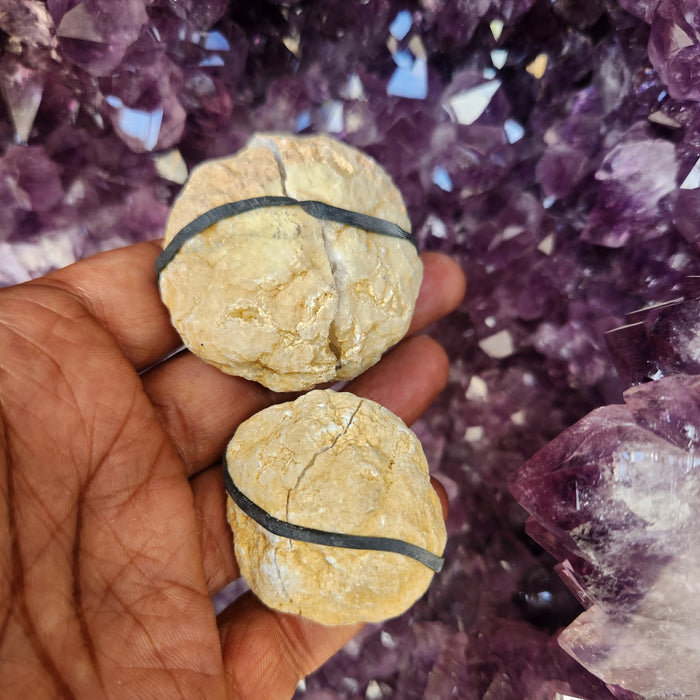 Quartz Thunder Geode - Natural Mini