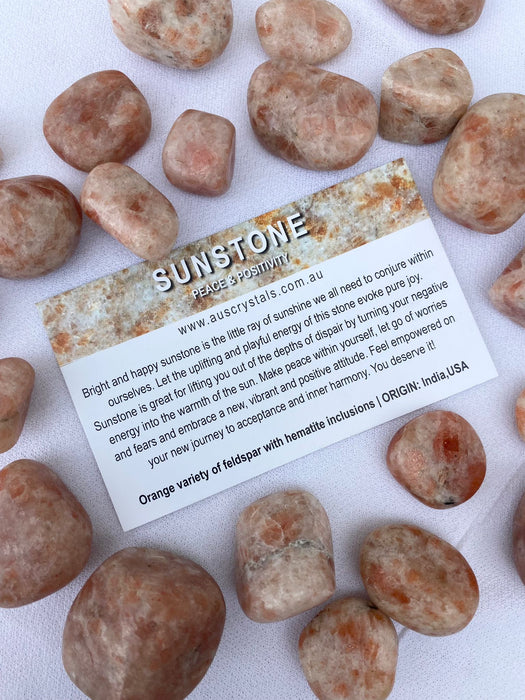 Sunstone Info Card 25pc pack