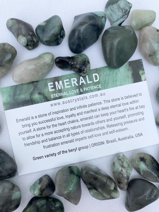 Emerald Info Card 25pc pack
