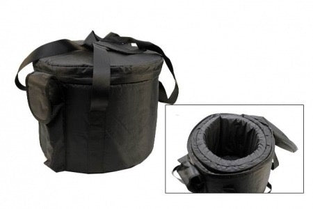 Singing Bowl Carry Case Bag - Black 8"