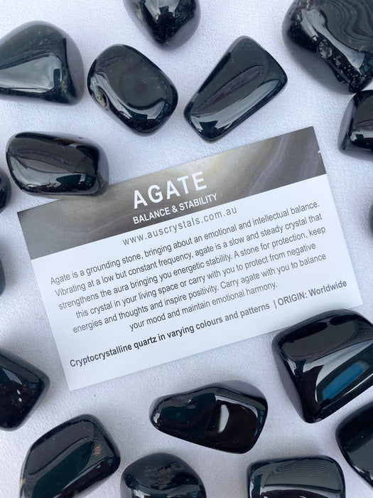 Agate Info Card 25pc pack