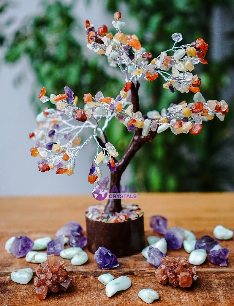 Mixed Crystals Tree - Large Brown — Aus Crystals