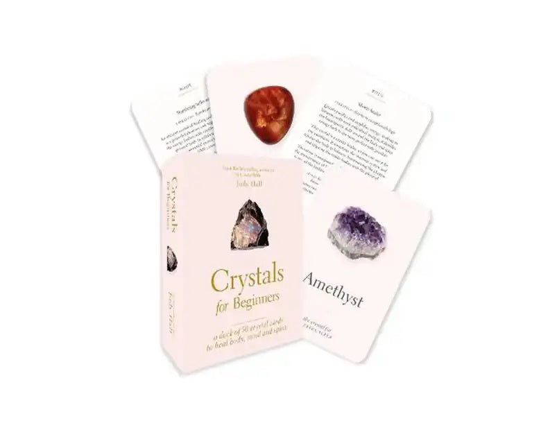 Crystals for Beginners A Card Deck by Judy Hall — Aus Crystals