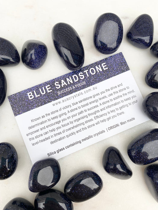 Blue Sandstone Info Card 25pc pack