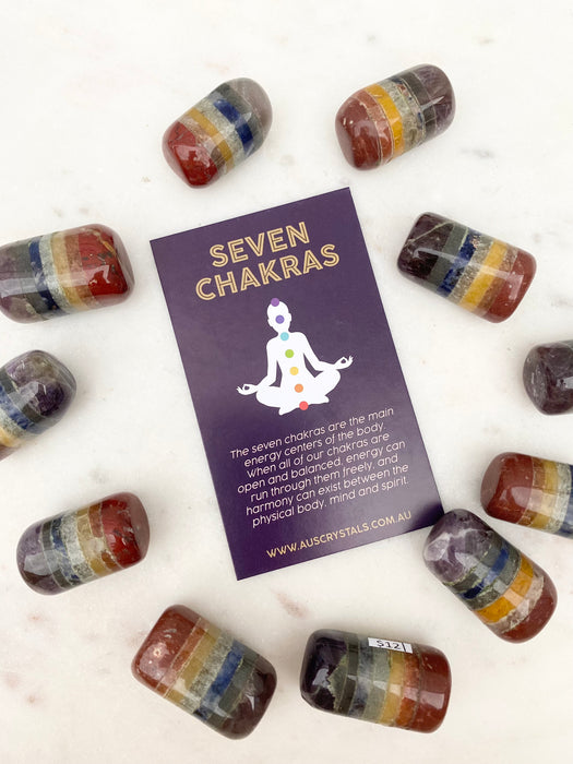 7 Chakra Info Card 25pc pack