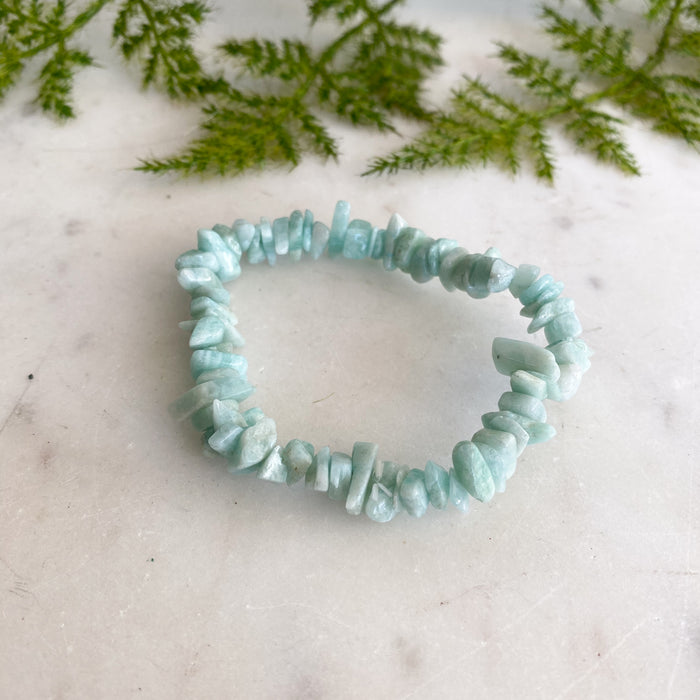 Amazonite Chip Bracelets