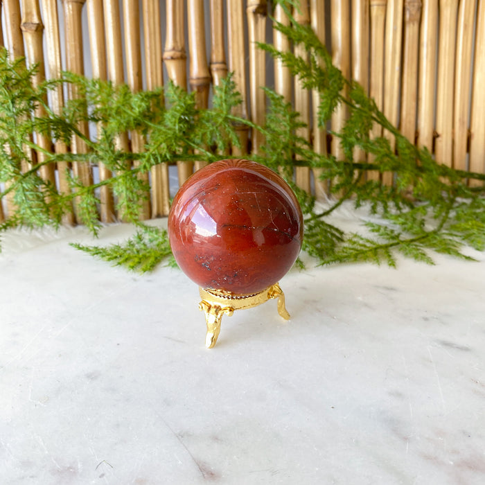 Red Jasper Sphere