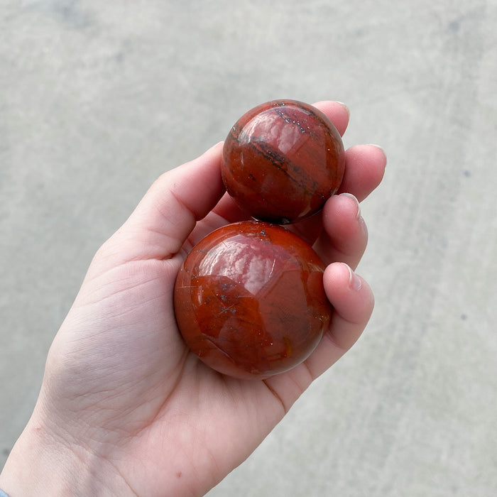 Red Jasper Sphere