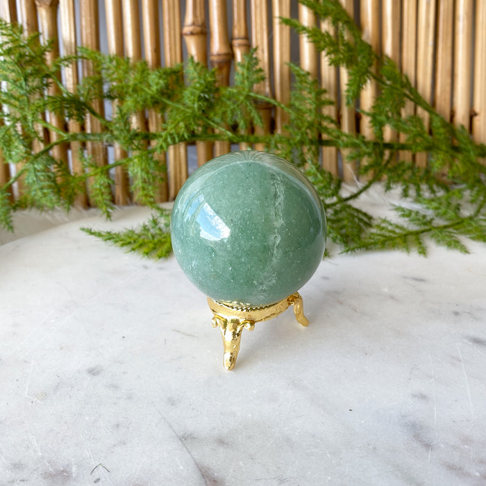 Green Aventurine Sphere 5cm BOGO - Buy One Get One Free