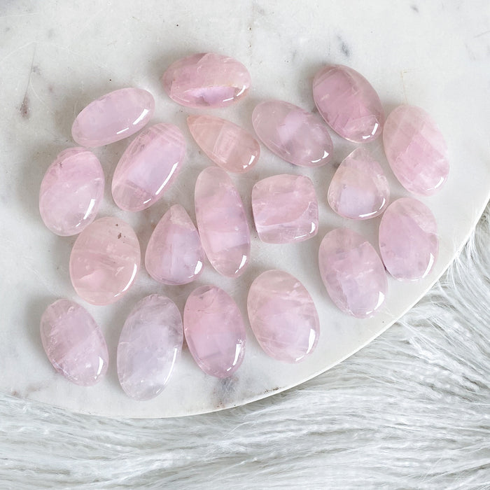 Rose Quartz Cabochon 1pc