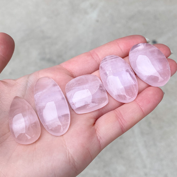 Rose Quartz Cabochon 1pc