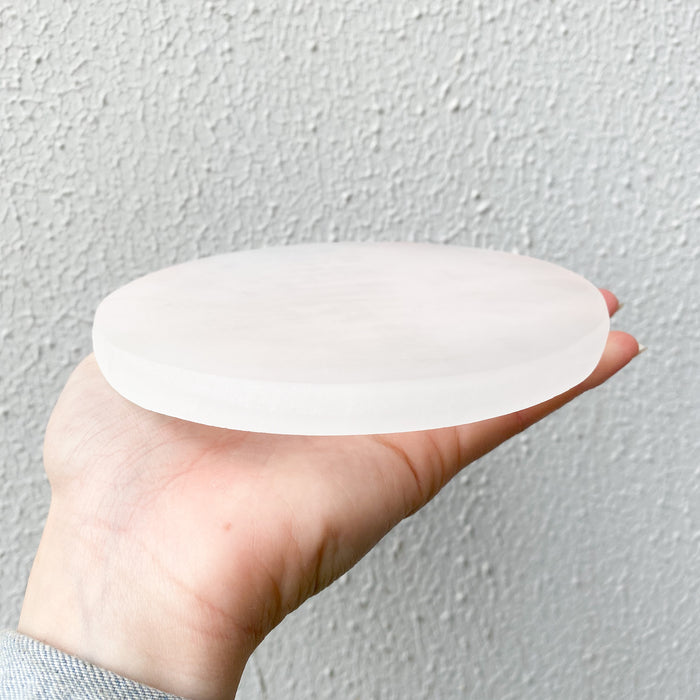 Selenite Charging Plate- Round