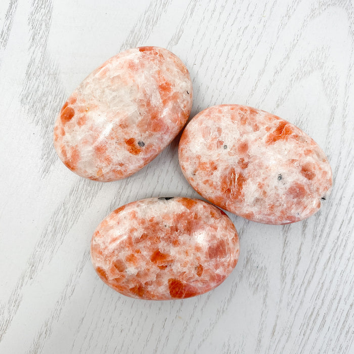 Sunstone Palm Stone 1pc