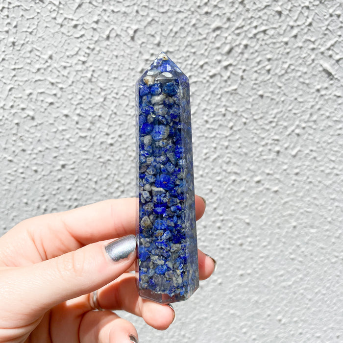 Orgonite Tower Medium - Lapis Lazuli