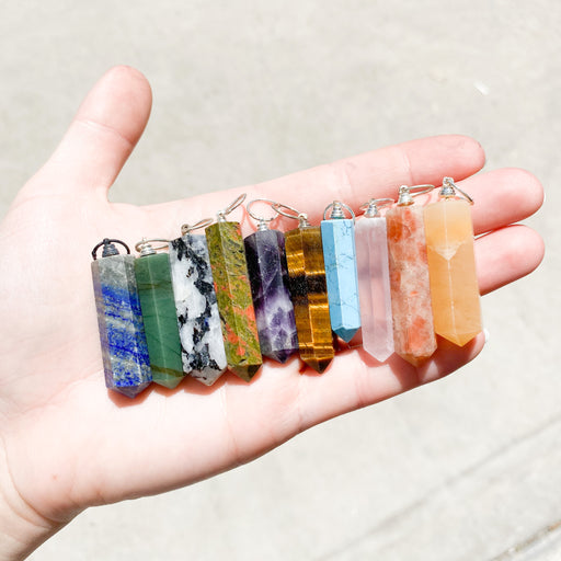 Crystal Point Pendant 1pc Aus Crystals