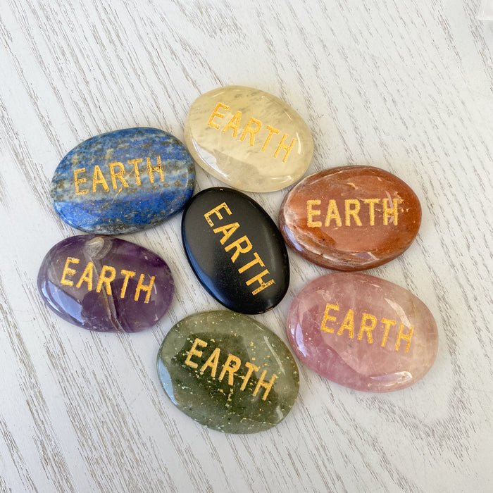 Affirmation Stone Earth 1pc