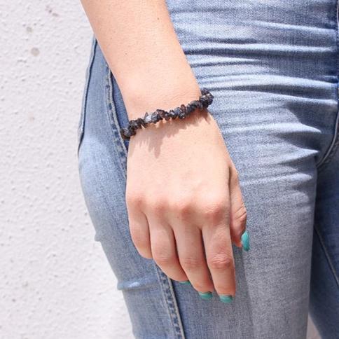 Iolite Chip Bracelet