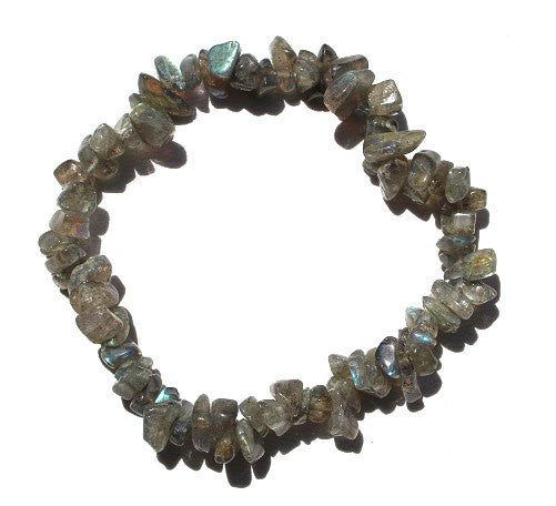 Labradorite Chip Bracelet