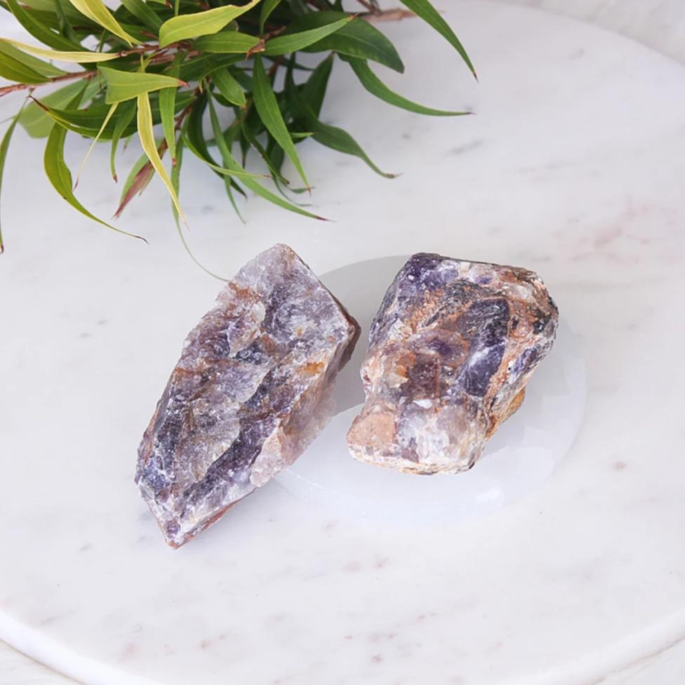 Chevron Amethyst Rough BOGO Buy One Get One Free — Aus Crystals