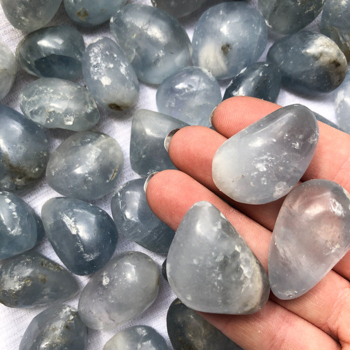 Celestite Tumbled- 1pc