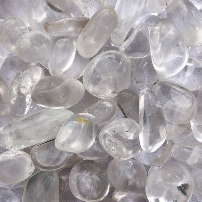 Clear Quartz Tumbled Stones