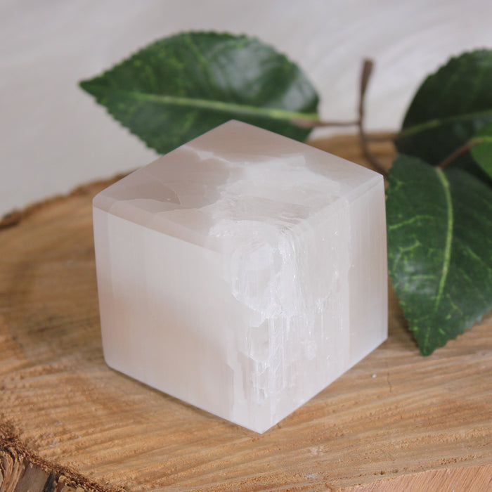 Selenite Charging Cubes