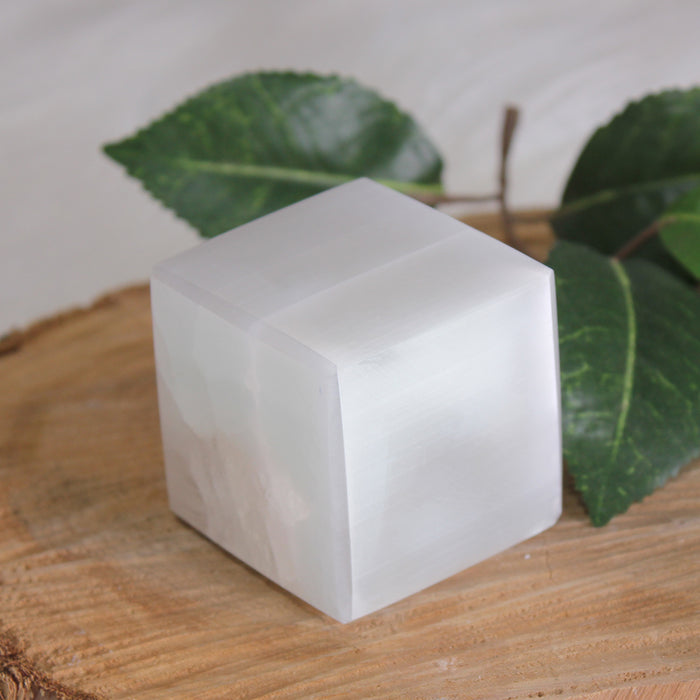Selenite Charging Cubes