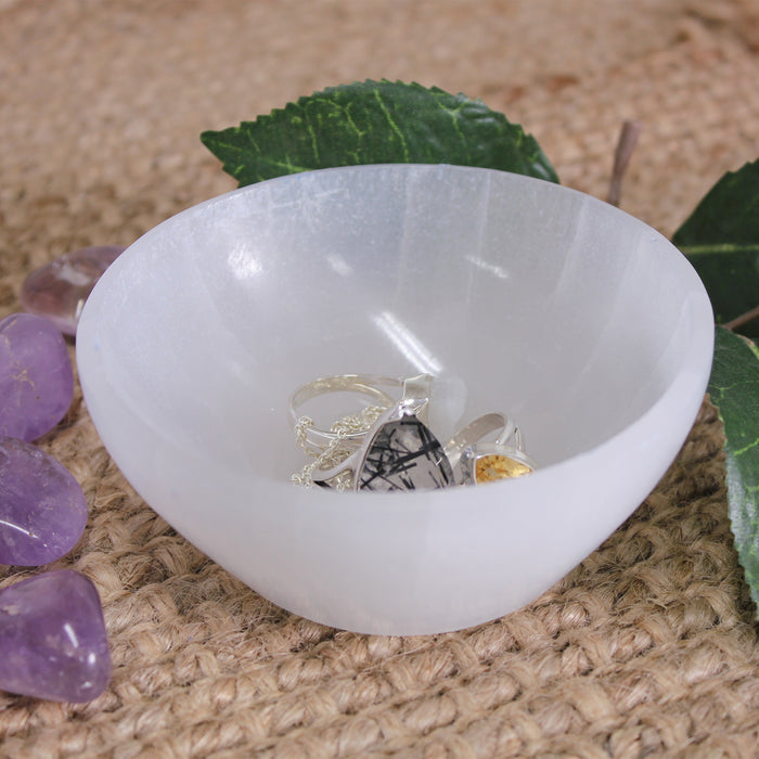 Selenite Charging Bowl - 10cm - Buy One Get One Free - BOGO