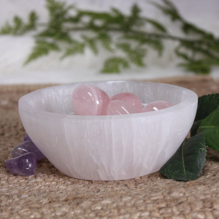 Selenite Charging Bowl - Large 12cm to 14cm