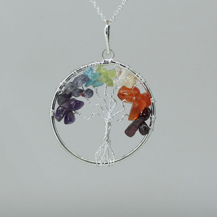 Assorted 5pc Tree of Life Pendant