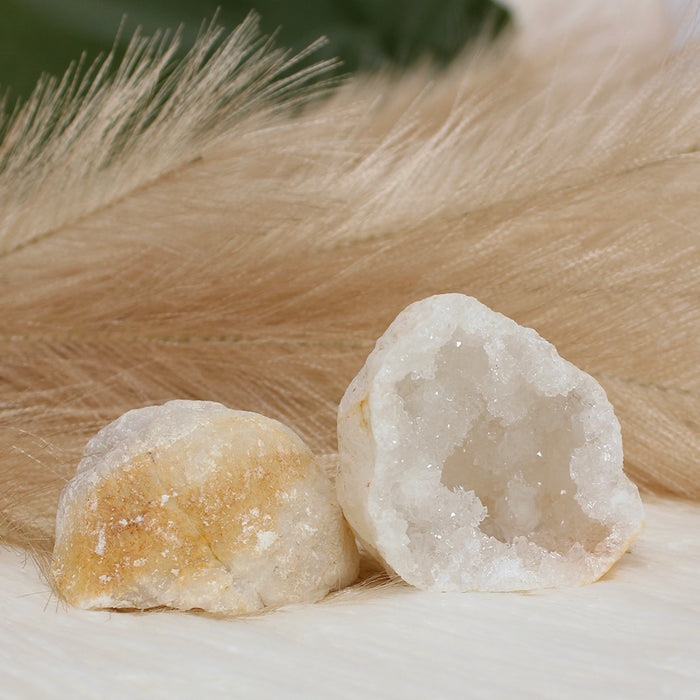 Quartz Thunder Geode - Half - Buy One Get One Free BOGO