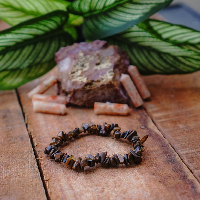 Tiger Eye Chip Bracelet