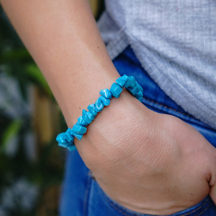 Turquenite Chip Bracelet