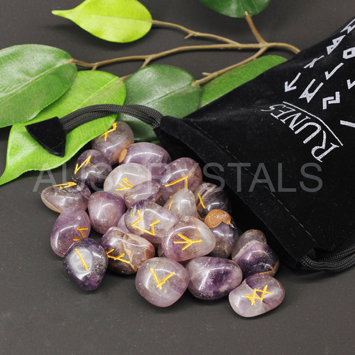 Amethyst Runes Set