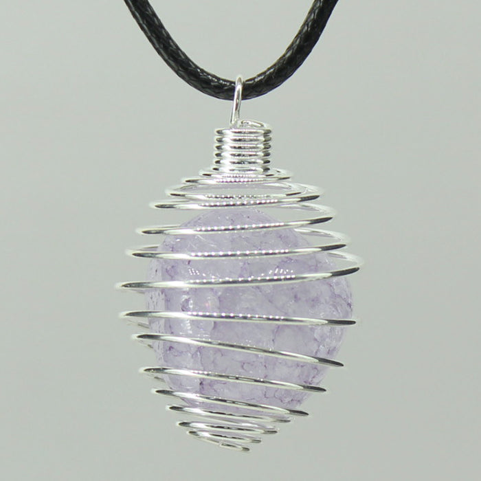 Spiral Cage - Silver Colour Soft Large