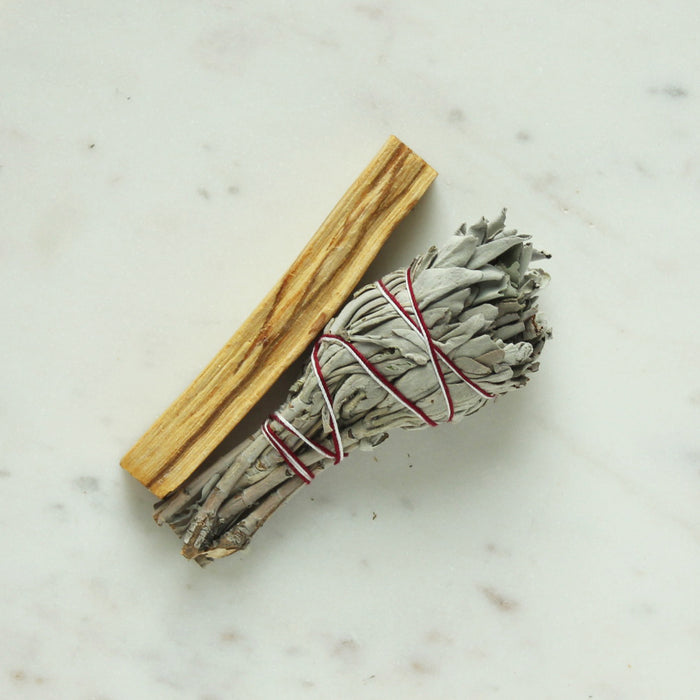 White Sage & Palo Santo Smudge Pack