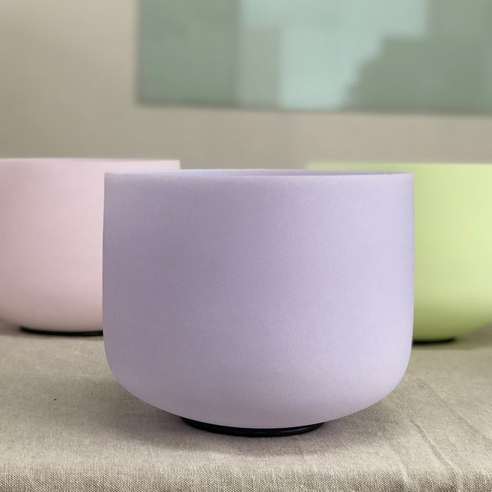Amethyst Infused Quartz Singing Bowl 8 inch