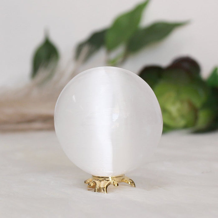 Selenite Sphere 5cm BOGO - Buy One Get One Free