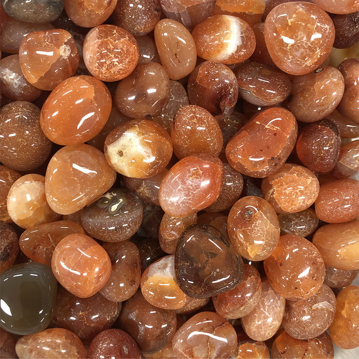 Carnelian (Indian) Tumbled Stones