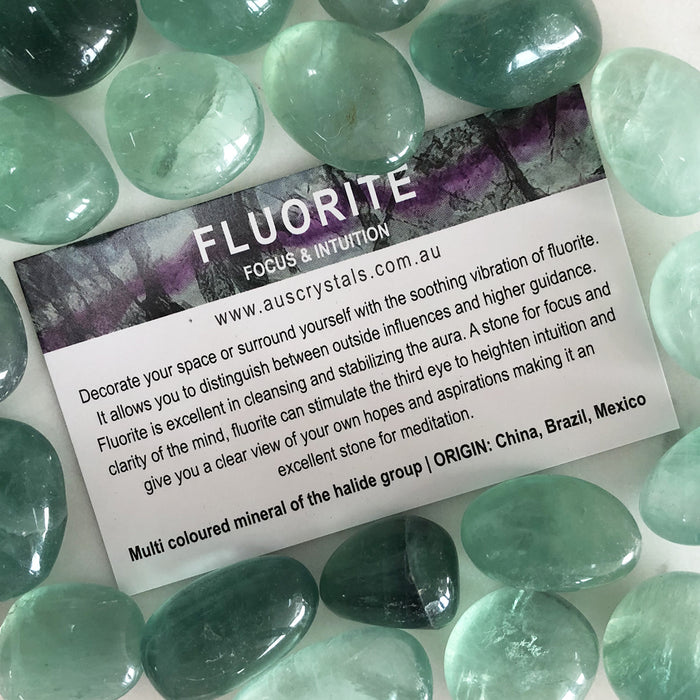 Fluorite Info Card 25pc pack