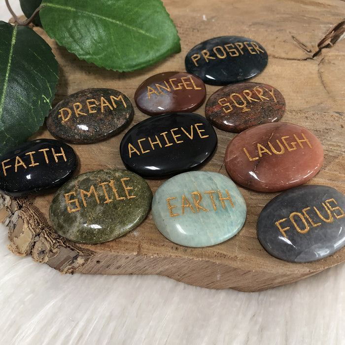 Affirmation Stone Assorted 10pc