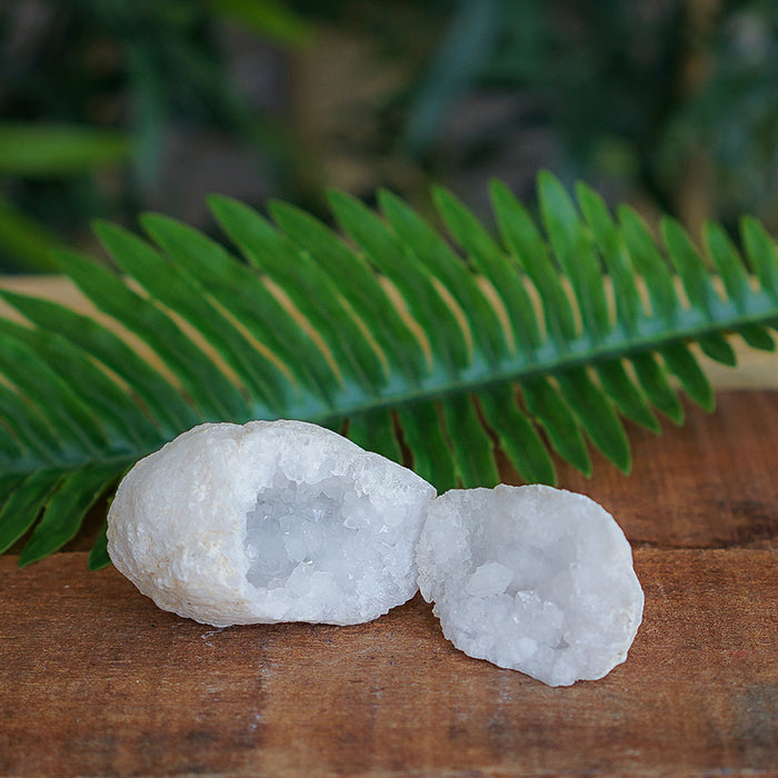 Quartz Thunder Geode - Natural Colour Small