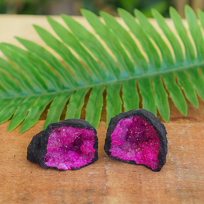 Quartz Thunder Geode - Pink Small BOGO