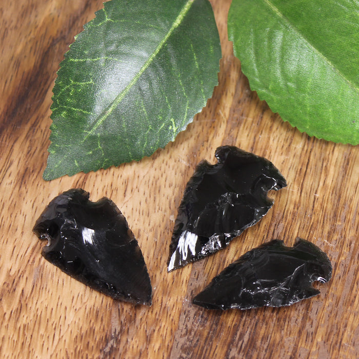 Black Obsidian Arrowhead 1pc